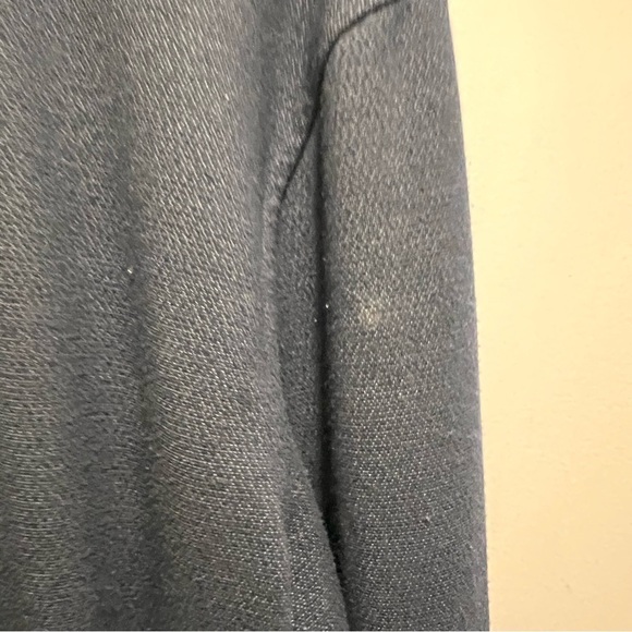 Ted Baker Full Zip Navy Blue Sweater Size Large - Picture 7 of 12